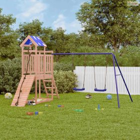 Tömör duglászfenyő kültéri játszószett