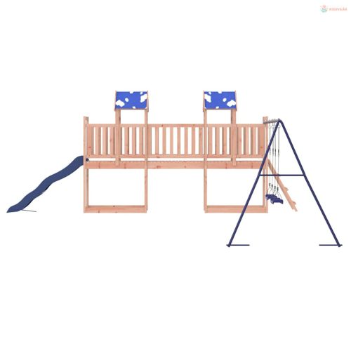 Tömör duglászfenyő kültéri játszószett