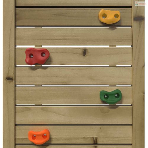 Impregnált fenyőfa kültéri játszószett