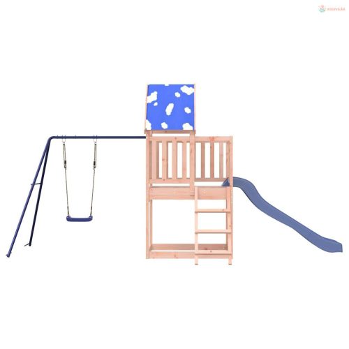 Tömör duglászfenyő kültéri játszószett