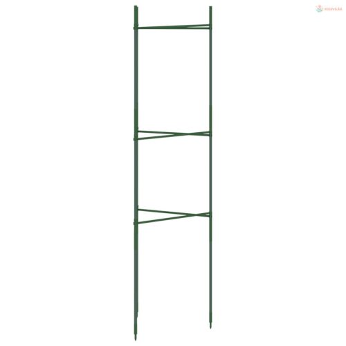 4 db acél és PP paradicsomketrec 116 cm