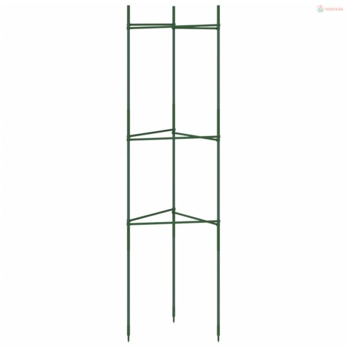 4 db acél és PP paradicsomketrec 116 cm