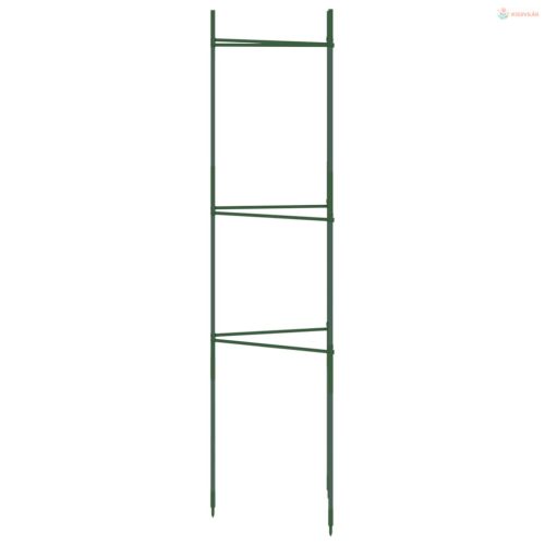 4 db acél és PP paradicsomketrec 116 cm