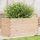 Tömör fenyő kerti virágláda 90x60x46 cm