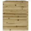 Impregnált fenyőfa kerti virágláda 90 x 60 x 68,5 cm
