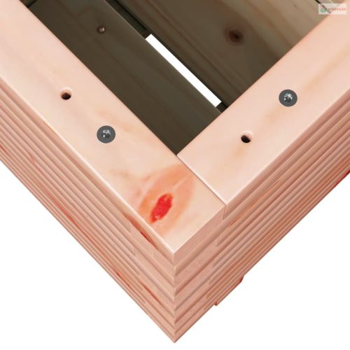 Tömör duglászfenyő kerti virágláda 40 x 40 x 49,5 cm