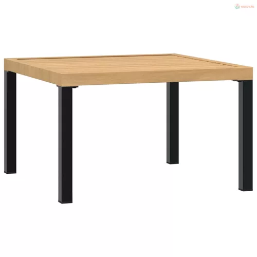 2 részes fekete alumínium kerti ülőgarnitúra párnával