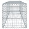 Horganyzott vas gabion kosár fedéllel 300 x 50 x 50 cm