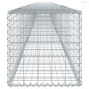 Horganyzott vas gabion kosár fedéllel 900 x 50 x 50 cm