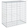 Horganyzott vas gabion kosár fedéllel 100 x 50 x 100 cm