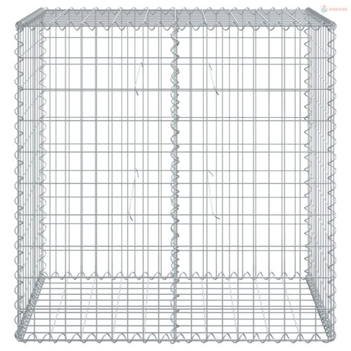 Horganyzott vas gabion kosár fedéllel 100 x 50 x 100 cm
