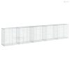 Horganyzott vas gabion kosár fedéllel 500 x 50 x 100 cm