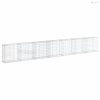 Horganyzott vas gabion kosár fedéllel 700 x 50 x 100 cm