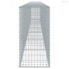 Horganyzott vas gabion kosár fedéllel 700 x 50 x 100 cm