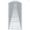 Horganyzott vas gabion kosár fedéllel 900 x 50 x 100 cm