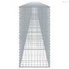 Horganyzott vas gabion kosár fedéllel 1100 x 50 x 100 cm