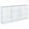 Horganyzott vas gabion kosár fedéllel 300 x 50 x 150 cm