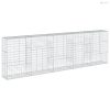 Horganyzott vas gabion kosár fedéllel 500 x 50 x 150 cm