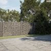 Horganyzott vas gabion kosár fedéllel 700 x 50 x 150 cm