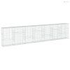 Horganyzott vas gabion kosár fedéllel 700 x 50 x 150 cm