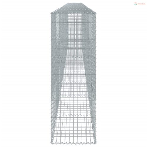 Horganyzott vas gabion kosár fedéllel 900 x 50 x 150 cm
