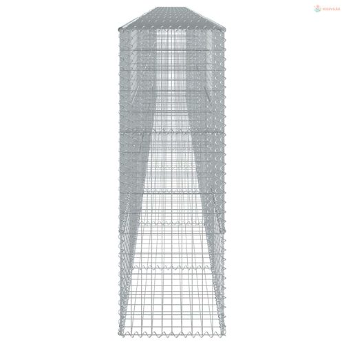 Horganyzott vas gabion kosár fedéllel 1000 x 50 x 150 cm