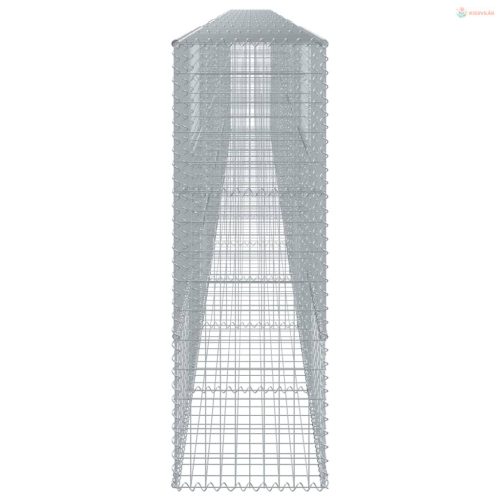 Horganyzott vas gabion kosár fedéllel 1100 x 50 x 150 cm