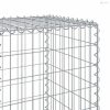 Horganyzott vas gabion kosár fedéllel 1200 x 50 x 150 cm