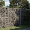 Horganyzott vas gabion kosár fedéllel 200 x 50 x 200 cm