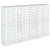 Horganyzott vas gabion kosár fedéllel 300 x 50 x 200 cm