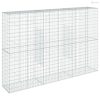 Horganyzott vas gabion kosár fedéllel 300 x 50 x 200 cm