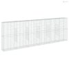 Horganyzott vas gabion kosár fedéllel 600 x 50 x 200 cm