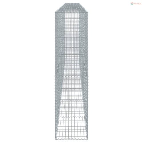Horganyzott vas gabion kosár fedéllel 700 x 50 x 200 cm