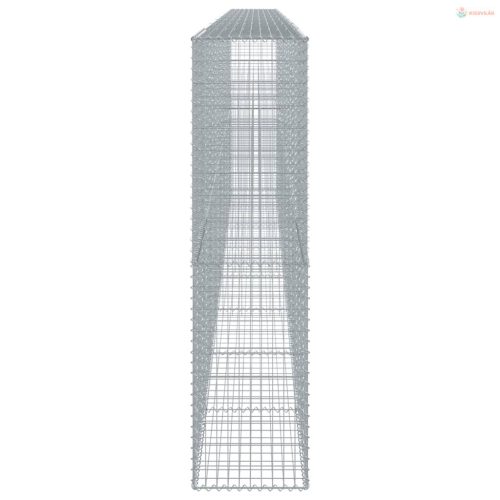 Horganyzott vas gabion kosár fedéllel 800 x 50 x 200 cm