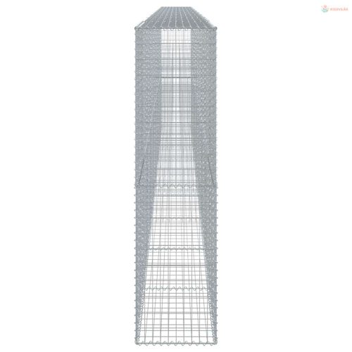 Horganyzott vas gabion kosár fedéllel 900 x 50 x 200 cm