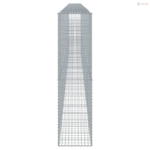 Horganyzott vas gabion kosár fedéllel 1000 x 50 x 200 cm