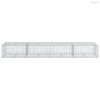 Horganyzott vas gabion kosár fedéllel 400 x 100 x 50 cm
