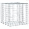 Horganyzott vas gabion kosár fedéllel 100 x 100 x 100 cm