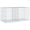 Horganyzott vas gabion kosár fedéllel 200 x 100 x 100 cm