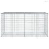 Horganyzott vas gabion kosár fedéllel 200 x 100 x 100 cm