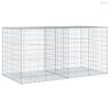 Horganyzott vas gabion kosár fedéllel 200 x 100 x 100 cm