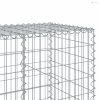 Horganyzott vas gabion kosár fedéllel 350 x 100 x 100 cm