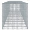 Horganyzott vas gabion kosár fedéllel 600 x 100 x 100 cm