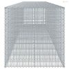 Horganyzott vas gabion kosár fedéllel 650 x 100 x 100 cm