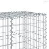 Horganyzott vas gabion kosár fedéllel 950 x 100 x 100 cm