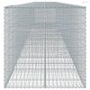 Horganyzott vas gabion kosár fedéllel 1100 x 100 x 100 cm