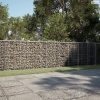 Horganyzott vas gabion kosár fedéllel 1150 x 100 x 100 cm