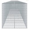 Horganyzott vas gabion kosár fedéllel 1200 x 100 x 100 cm