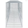 Horganyzott vas gabion kosár fedéllel 500 x 100 x 150 cm