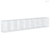 Horganyzott vas gabion kosár fedéllel 800 x 100 x 150 cm